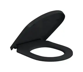 Villeroy & Boch - WC sedátko, SoftClosing, QuickRelease, Pure Black
