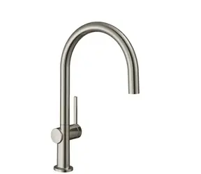 Hansgrohe - Dřezová baterie Talis, vzhled nerezu
