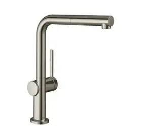 Hansgrohe - Dřezová baterie Talis s výsuvnou koncovkou, vzhled nerezu