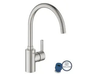 Grohe - Dřezová baterie, supersteel