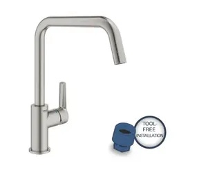 Grohe - Dřezová baterie, supersteel