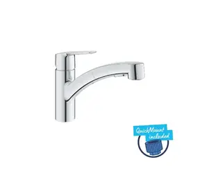 Grohe - Dřezová baterie s výsuvnou sprškou, chrom