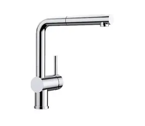 Blanco - Dřezová baterie s výsuvnou koncovkou, ECO, chrom