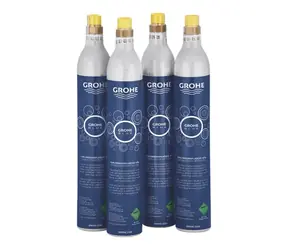 Grohe - Karbonizační lahev CO2 425 g, 4 ks