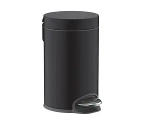 Hansgrohe - Odpadkový koš 3 l, Soft Close, matná černá