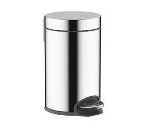 Hansgrohe - Odpadkový koš 3 l, Soft Close, chrom