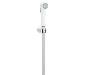 Grohe Tempesta-F - Bidetová sprška s držákem a hadicí 1.25 m chrom/bílá