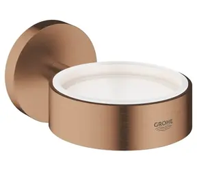 Grohe Essentials - Držák skleničky/mýdelníku kartáčovaný Warm Sunset
