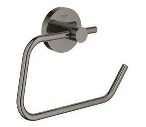 Grohe Essentials - Držák toaletního papíru kartáčovaný tmavý grafit
