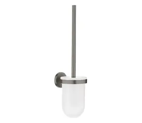Grohe Essentials - Souprava na čištění toalety kartáčovaný tmavý grafit