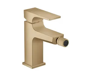 Hansgrohe - Bidetová baterie s výpustí Push-Open, kartáčovaný bronz