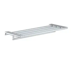 Hansgrohe - Polička s držákem ručníků, délka 65 cm, chrom