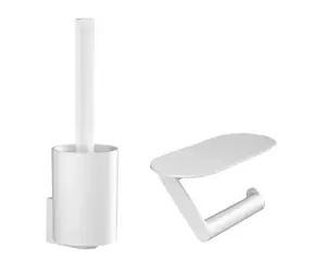 Hansgrohe - Set doplňků pro WC, matná bílá