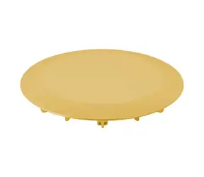 Geberit - Kryt odpadního ventilu d 52 mm, ke sprchové odpadní soupravě, pozlacená