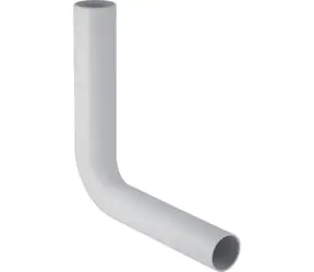 Geberit - Splachovací koleno 230x230 mm, nízkopoložené, d50 mm, alpská bílá