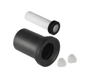 Geberit - Souprava připojovacích trubek pro závěsné WC, 90x185 mm