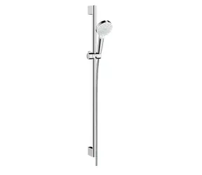 Hansgrohe - Sprchová souprava Vario 100, 2 proudy, EcoSmart 9 l/min. sprchová tyč 90 cm, bílá/chrom