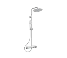 Ideal Standard - Sprchový set s termostatem, průměr 25 cm, 3 proudy, chrom