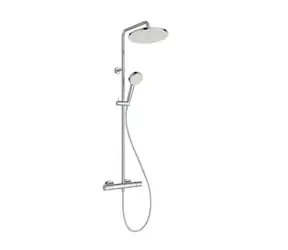 Ideal Standard - Sprchový set s termostatem, průměr 26 cm, 2 proudy, chrom