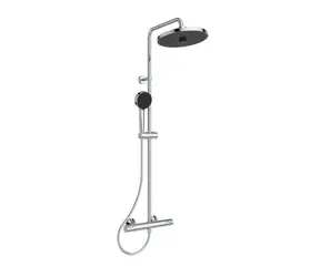 Ideal Standard - Sprchový set s termostatem, průměr 26 cm, 2 proudy, chrom