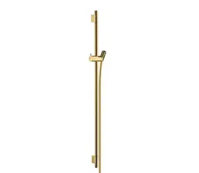 Hansgrohe - Sprchová tyč 90 cm se sprchovou hadicí, leštěný vzhled zlata