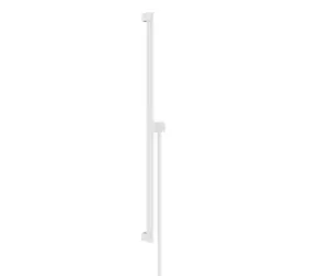 Hansgrohe - Sprchová tyč 95 cm, se sprchovou hadicí, matná bílá