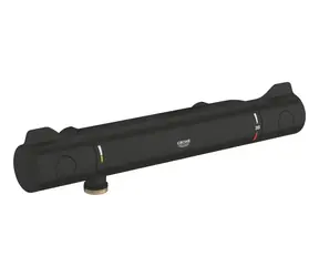 Grohe - Termostatická sprchová baterie, matná černá