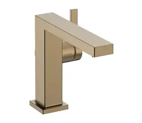 Hansgrohe - Umyvadlová baterie s výpustí Push-Open, CoolStart, EcoSmart, kartáčovaný bronz