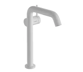 Hansgrohe - Umyvadlová baterie s výpustí Push-Open, CoolStart, EcoSmart, matná bílá