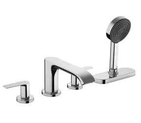 Hansgrohe - Baterie na okraj vany, 4-otvorová instalace, sBox, chrom