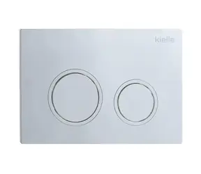 kielle - Ovládací tlačítko splachování, lesklý chrom