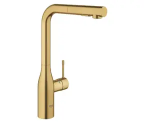Grohe - Dřezová baterie s výsuvnou sprškou, kartáčovaný Cool Sunrise