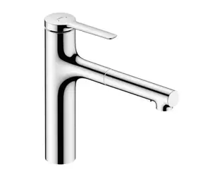 Hansgrohe - Dřezová baterie 160, s výsuvnou sprškou, sBox lite, chrom