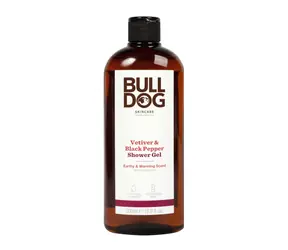 BULLDOG Vetiver - Black Pepper Shower Gel 500ml / Sprchový gel - pánský