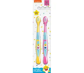 Corsair Toiletries BABY SHARK Toothbrush Set / zubní kartáček 2 ks / od 2 let