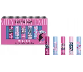 Corsair Toiletries EMILY IN PARIS Lip Balms - Sada balzámů na rty 5x / od 3 let