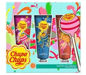 Corsair Toiletries CHUPA CHUPS Hand Cream - sada krémů na ruce a nehty 3x 50 ml / od 3 let