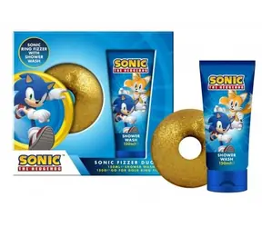 Corsair Toiletries SONIC Shower Wash & Gold Batch Fizzer - sprchový gel a pěna 150 ml & šumivá bomba 150 g
