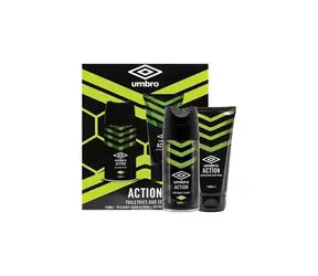 Corsair Toiletries UMBRO 150 ml Deo body Spray & 150 ml BodyWash - Action