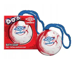 Corsair Toiletries UMBRO Football Shape Bath Soap - mýdlo do koupele s poutkem 180 g