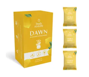 Body Restore Dawn Shower Steamers / tablety do sprchy / vůně Citrus Groove / 3 ks
