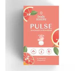 Body Restore Pulse Shower Steamers / tablety do sprchy / vůně Grapefruit / 3 ks