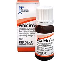 REPOLAR Abicin 30% pryskyřicový lak proti plísňovým infekcím nehtů 10ml