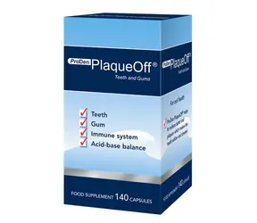 ProDen PlaqueOff Teeth and Gums 140 kapslí / Doplněk stravy pro zlepšení dentální hygieny