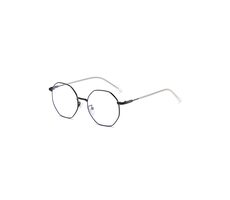 VeyRey Brýle proti modrému světlu oválné Ralf černá