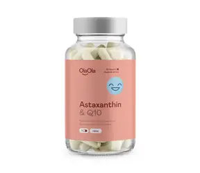 OlaOla Astaxanthin+Q10 podporující vitalitu / 60 kapslí