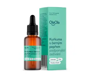 OlaOla Kurkuma s černým pepřem 10 ml / kapky