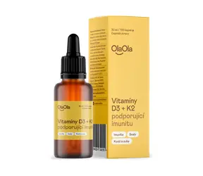 OlaOla Vitamíny D3 + K2 30 ml / kapky