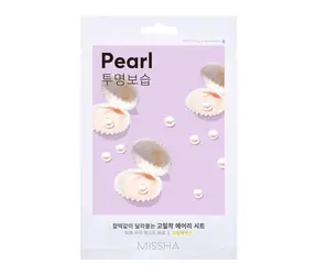 MISSHA Airy Fit Sheet Mask (Pearl) / Plátýnková maska s výtažkem z perel / 19g