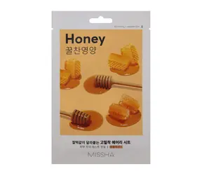 MISSHA Airy Fit Sheet Mask (Honey) / Plátýnková maska s výtažkem z medu / 19g
